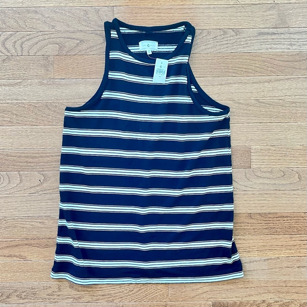 Lou & Grey Striped  Tank Top